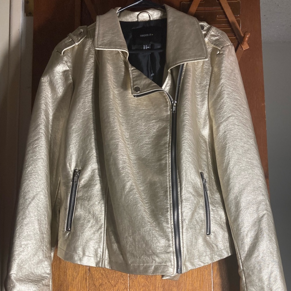 Forever 21 faux leather Moro jacket